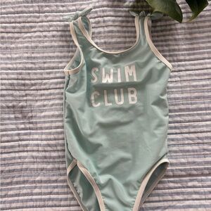 LC Lauren Conrad Kids Swim Club One-Piece - Light Blue